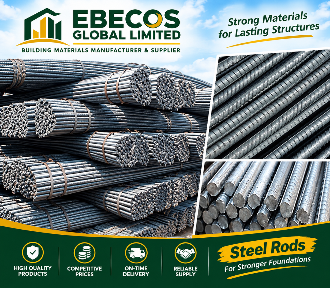 Ebecos Global Limited steel rods — high quality products, competitive prices, on-time delivery and reliable supply